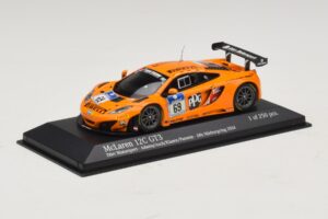 McLaren MP4-12C GT3 #69 Dorr Motorsport Adams / S. Asch 24 Hours of Nurburgring 2014 Minichamps 1:43 437141369 Kov – obrázok 2 z 4