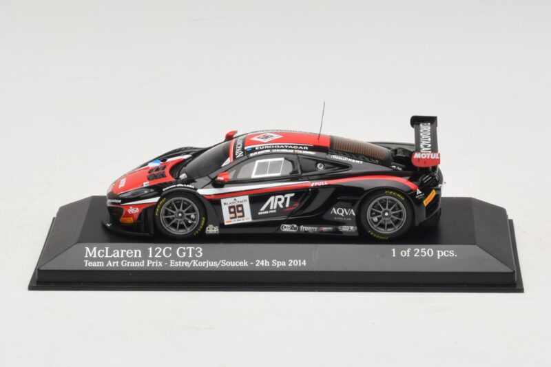 McLaren MP4-12C GT3 Art Grand Prix #99 K. Estre / M. Korjus 24 Hours of Spa 2014 Minichamps 1:43 McLaren MP4-12C GT3 Art Grand Prix #99 K. Estre / M. Korjus 24 Hours of Spa 2014 Minichamps 1:43 437141399 Kov