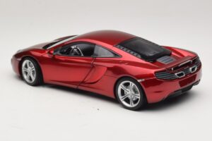 McLaren MP4-12C Červená Metalíza Minichamps 1:18 110133022 Kov – obrázok 7 z 8