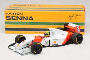 McLaren MP4/8 Ford #8 A. Senna Winner Japanese GP 1993 Minichamps 1:18 540931878 Kov – obrázok 2 z 7