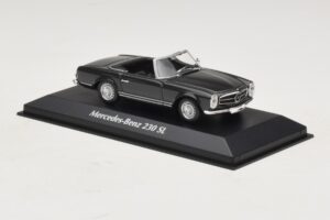 Mercedes 230 SL W113 Šedý Maxichamps 1:43 94003231 Kov – obrázok 3 z 4