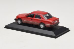 Mercedes 300D W124 Turbo Červený Minichamps 1:43 3210 Kov – obrázok 3 z 4