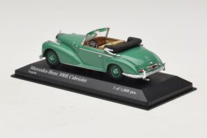 Mercedes 300S Kabriolet Zelený Minichamps 1:43 430032335 Kov – obrázok 3 z 5