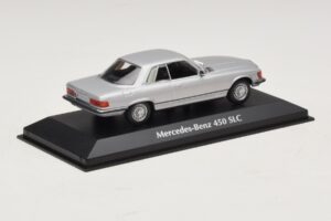 Mercedes 450 SLC C107 Strieborný Maxichamps 1:43 940033421 Kov – obrázok 2 z 4