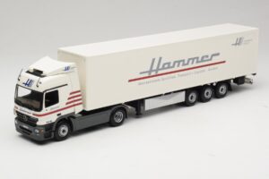 Mercedes Actros 1844LS Koffersattelzug Hammer Aachen Minichamps 1:43 499039105 Kov