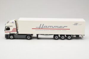 Mercedes Actros 1844LS Koffersattelzug Hammer Aachen Minichamps 1:43 499039105 Kov – obrázok 3 z 6