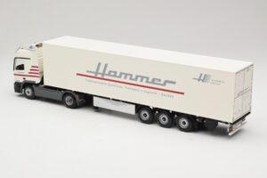 Mercedes Actros 1844LS Koffersattelzug Hammer Aachen Minichamps 1:43 499039105 Kov – obrázok 5 z 6