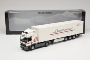 Mercedes Actros 1844LS Koffersattelzug Hammer Aachen Minichamps 1:43 499039105 Kov – obrázok 6 z 6
