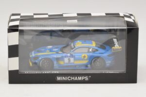 Mercedes AMG GT3 Black Falcon #9 Y. Buurman / M. Engel 24 Hours of Nurburgring 2016 Minichamps 1:43 437163009 Kov – obrázok 5 z 5