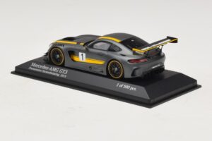 Mercedes AMG GT3 Presentation Hockenheimring 2015 Minichamps 1:43 437163001 Kov – obrázok 3 z 4