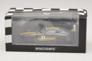 Mercedes AMG GT3 Presentation Hockenheimring 2015 Minichamps 1:43 437163001 Kov – obrázok 4 z 4
