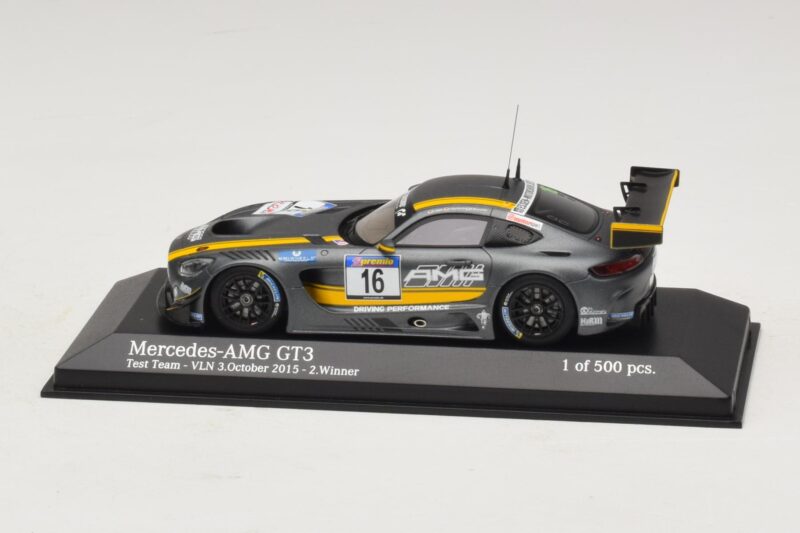 Mercedes AMG GT3 Test Team #16 VLN Winner 3 October 2015 Minichamps 1:43 Mercedes AMG GT3 Test Team #16 VLN Winner 3 October 2015 Minichamps 1:43 437163016 Kov