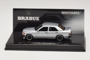 Mercedes Brabus 3.6S 190E W201 Strieborná Minichamps 1:43 437032604 Kov