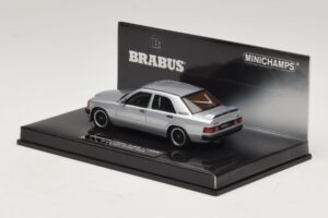 Mercedes Brabus 3.6S 190E W201 Strieborná Minichamps 1:43 437032604 Kov – obrázok 3 z 5