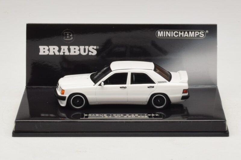 Mercedes Brabus 3.6S 190E W201 Biely Minichamps 1:43 437032602 Kov