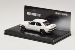 Mercedes Brabus 3.6S 190E W201 Biely Minichamps 1:43 437032602 Kov – obrázok 3 z 5