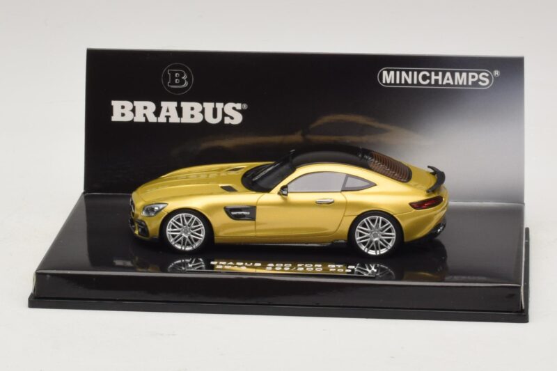 Mercedes Brabus 600 GT S C190 Zlatý Minichamps 1:43 Mercedes Brabus 600 GT S C190 Zlatý Minichamps 1:43 437032522 Kov