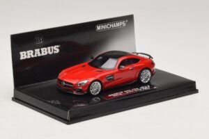 Mercedes Brabus 600 GT S C190 Červený Minichamps 1:43 437032521 Kov – obrázok 2 z 5