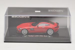 Mercedes Brabus 600 GT S C190 Červený Minichamps 1:43 437032521 Kov – obrázok 4 z 5