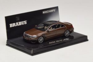 Mercedes Brabus 850 S63 W222 Hnedá Metalíza Minichamps 1:43 437034202 Kov – obrázok 2 z 5