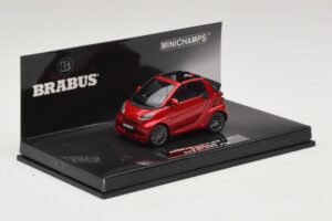 Mercedes Brabus Ultimate 120 Kabriolet Červený Minichamps 1:43 437032730 Kov – obrázok 2 z 5