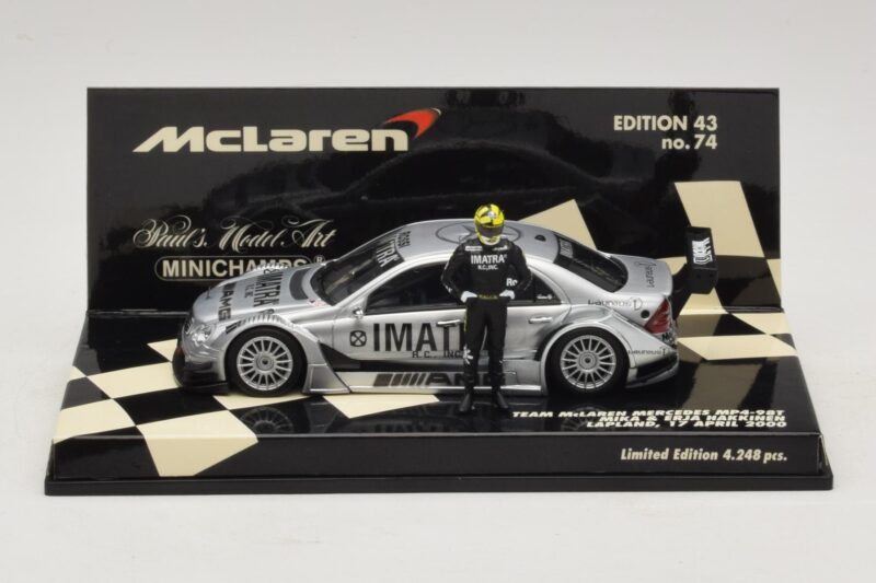 Mercedes C203 DTM Team McLaren Mercedes MP4-98T Mika & Erja Hakkinen Lapland 17 April 2000 Minichamps 1:43 Mercedes C203 DTM Team McLaren Mercedes MP4-98T Mika & Erja Hakkinen Lapland 17 April 2000 Minichamps 1:43 530984378-P1 Kov