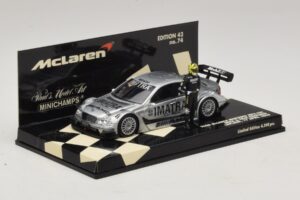 Mercedes C203 DTM Team McLaren Mercedes MP4-98T Mika & Erja Hakkinen Lapland 17 April 2000 Minichamps 1:43 530984378-P1 Kov – obrázok 2 z 4
