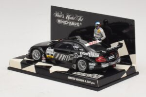 Mercedes CLK DTM #2 J. Alesi First DTM Podium Finish Hockenheim 2002 Minichamps 1:43 400023292 Kov – obrázok 3 z 4