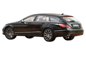 Mercedes CLS Shooting Brake X218 Obsidian Black Metallic Norev 1:18 183944 Kov – obrázok 3 z 3