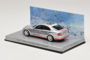 Mercedes E-Class #5 Team Auto Motor und Sport Rally Paris-Peking 2007 Minichamps 1:43 B66962261 Kov – obrázok 3 z 5