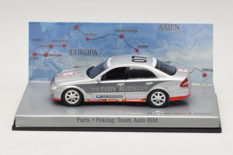 Mercedes E-Class #7 Team Auto Bild Rally Paris-Peking 2007 Minichamps 1:43 B66962263 Kov