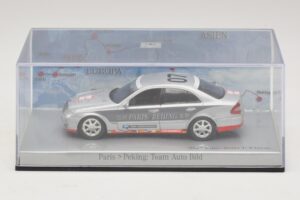 Mercedes E-Class #7 Team Auto Bild Rally Paris-Peking 2007 Minichamps 1:43 B66962263 Kov – obrázok 4 z 5