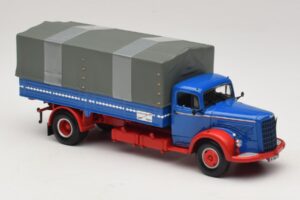 Mercedes L 315 Valník Modrá Červená Minichamps 1:43 439034420 Kov – obrázok 4 z 6