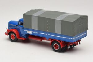 Mercedes L 315 Valník Modrá Červená Minichamps 1:43 439034420 Kov – obrázok 5 z 6