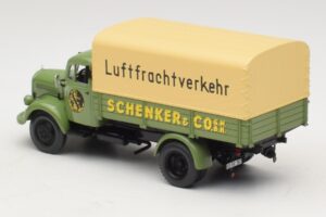 Mercedes L 3500 Valníkové Vozidlo Schenker Minichamps 1:43 439350028 Kov – obrázok 5 z 6