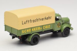 Mercedes L 3500 Valníkové Vozidlo Schenker Minichamps 1:43 439350028 Kov – obrázok 2 z 6