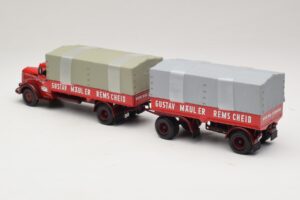 Mercedes L315 Pritschenzug Gustav Mauler Minichamps 1:43 499034720 Kov – obrázok 5 z 6