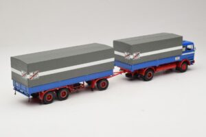 Mercedes LP1620 Pritschenzug Fern Schnell Gut Minichamps 1:43 499034820 Kov – obrázok 2 z 6