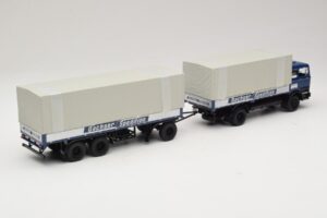 Mercedes LP1624 Pritschenzug Dachser Minichamps 1:43 499034821 Kov – obrázok 2 z 6