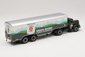 Mercedes LS315 Koffersattelzug Bärenmarke Minichamps 1:43 499034780 Kov – obrázok 2 z 6