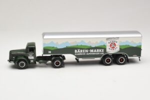 Mercedes LS315 Koffersattelzug Bärenmarke Minichamps 1:43 499034780 Kov – obrázok 3 z 6