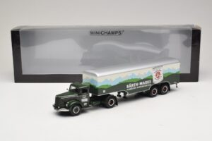 Mercedes LS315 Koffersattelzug Bärenmarke Minichamps 1:43 499034780 Kov – obrázok 6 z 6