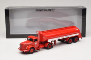 Mercedes LS315 Tanksattelzug Esso Minichamps 1:43 499034770 Kov – obrázok 6 z 6