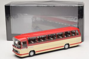 Mercedes O 302 Červený Krémová Minichamps 1:43 439035190 Kov – obrázok 6 z 6