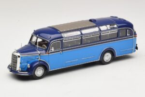 Mercedes O 3500 Autobus Svetlo Modrá Tmavo Modrá Minichamps 1:43 439360011 Kov