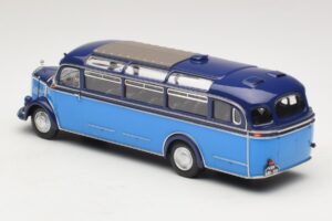 Mercedes O 3500 Autobus Svetlo Modrá Tmavo Modrá Minichamps 1:43 439360011 Kov – obrázok 5 z 6