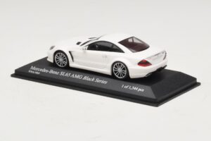 Mercedes SL65 AMG R230 Black Series Matná Biela Minichamps 1:43 400038222 Kov – obrázok 3 z 4