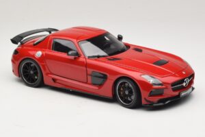 Mercedes SLS AMG C197 Black Series Červený Minichamps 1:18 110033022 Kov – obrázok 6 z 8