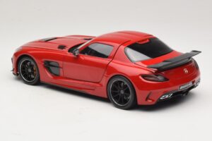 Mercedes SLS AMG C197 Black Series Červený Minichamps 1:18 110033022 Kov – obrázok 7 z 8