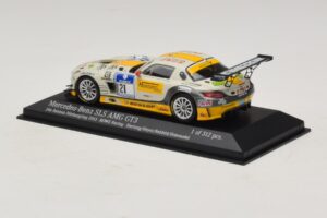 Mercedes SLS AMG GT3 #21 Rowe Racing Hartung / Heyer Nurburgring 24 Hours 2013 Minichamps 1:43 410133221 Kov – obrázok 3 z 4